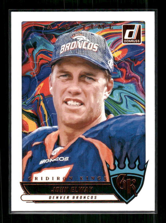 John Elway - 2025 Donruss Football - Gridiron Kings