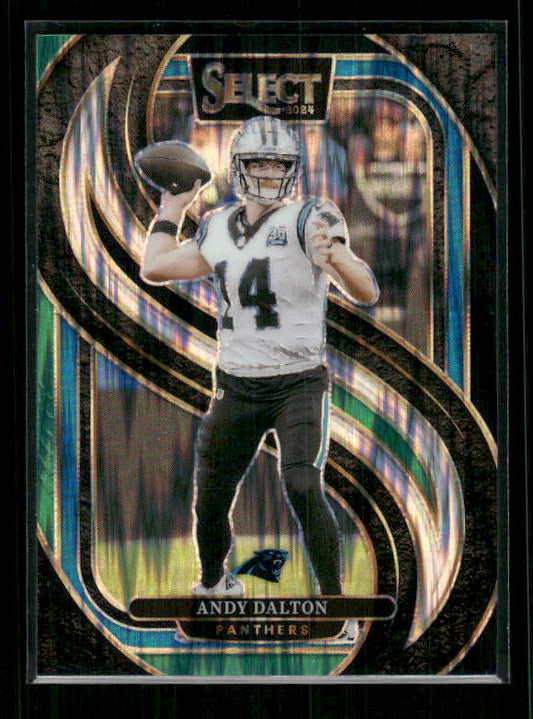 Andy Dalton - 2024 Select Football - Green / Black Shock - Premier Level