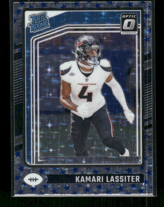 Kamari Lassiter - 2024 Donruss Optic - Stars SSP - Rated Rookie