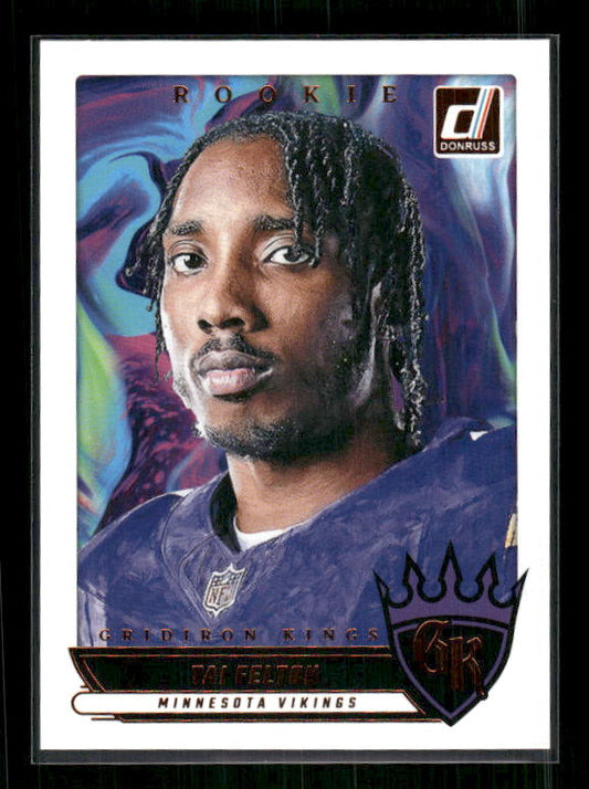 Tai Felton - 2025 Donruss Football - Gridiron Kings - Rookie