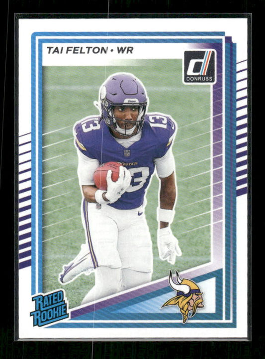 Tai Felton - 2025 Donruss Football - Rated Rookie