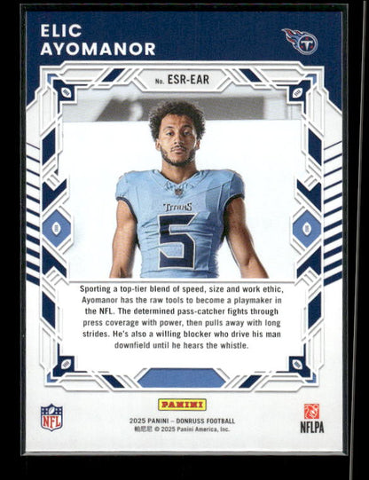 Elic Ayomanor - 2025 Donruss Football - Elite Series Rookies