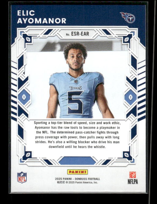 Elic Ayomanor - 2025 Donruss Football - Elite Series Rookies