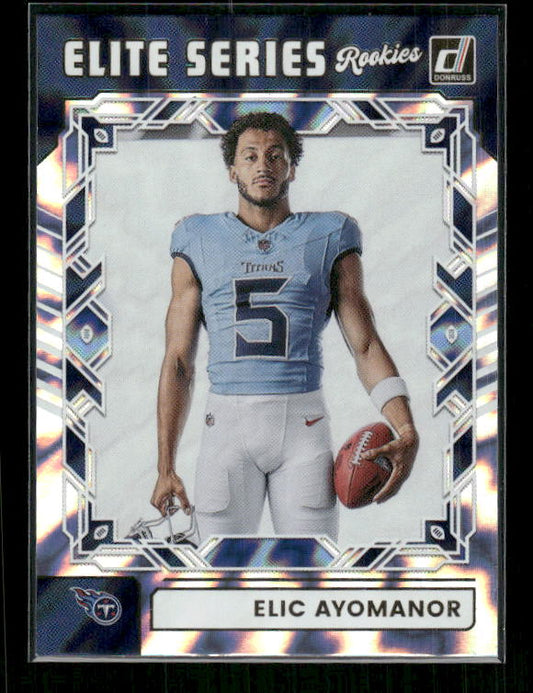 Elic Ayomanor - 2025 Donruss Football - Elite Series Rookies