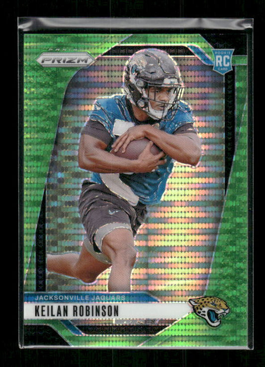 Keilan Robinson - 2024 Panini Prizm - Neon Green Pulsar - Rookie