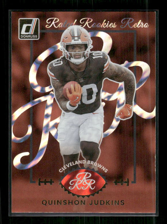 Quinshon Judkins - 2025 Donruss Football - Rated Rookie Retro