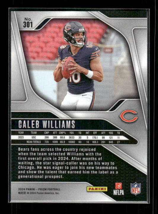 Caleb Williams - 2024 Panini Prizm - Rookie