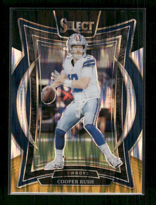 Cooper Rush - 2024 Select Football - Black & Gold Shock