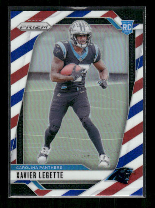Xavier Legette - 2024 Panini Prizm - Red White & Blue - Rookie