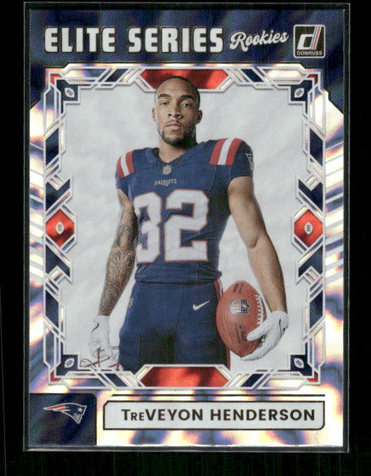 TreVeyon Henderson - 2025 Donruss Football - Elite Series Rookies