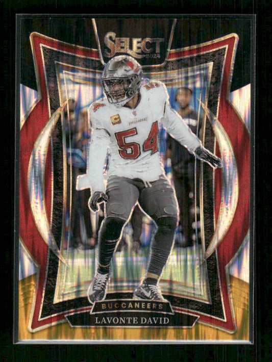 Lavonte David - 2024 Select Football - Black & Gold Shock