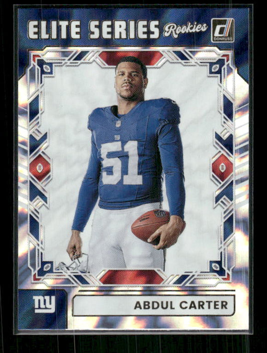 Abdul Carter - 2025 Donruss Football - Elite Series Rookies