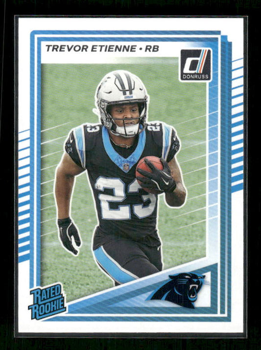 Trevor Etienne - 2025 Donruss Football - Rated Rookie