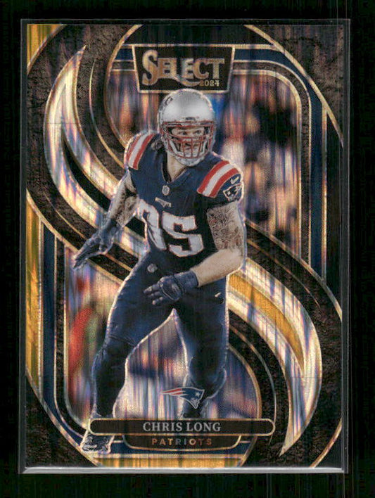 Chris Long - 2024 Select Football - Premier Black & Gold Shock