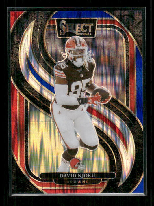 David Njoku - 2024 Select Football - Red / Blue Shock - Premier Level