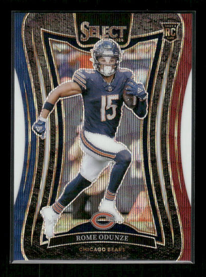 Rome Odunze - 2024 Select Football - Tri Color /149 - Suite Level - Rookie