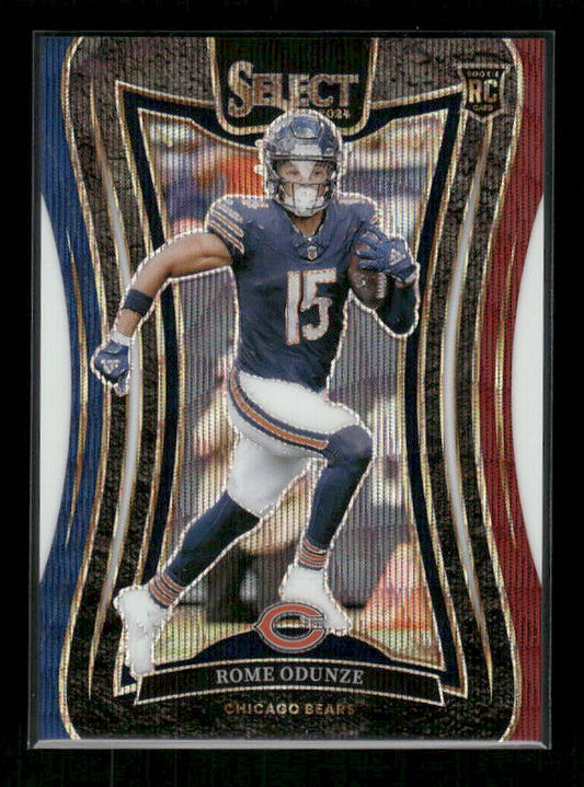 Rome Odunze - 2024 Select Football - Tri Color /149 - Suite Level - Rookie