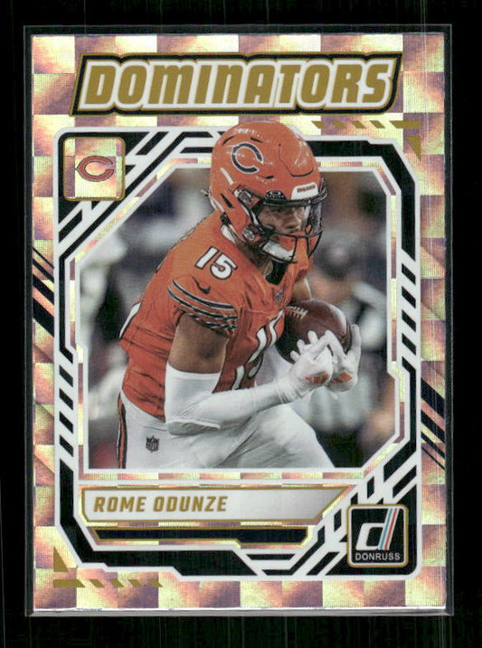 Rome Odunze - 2025 Donruss Football - Dominators