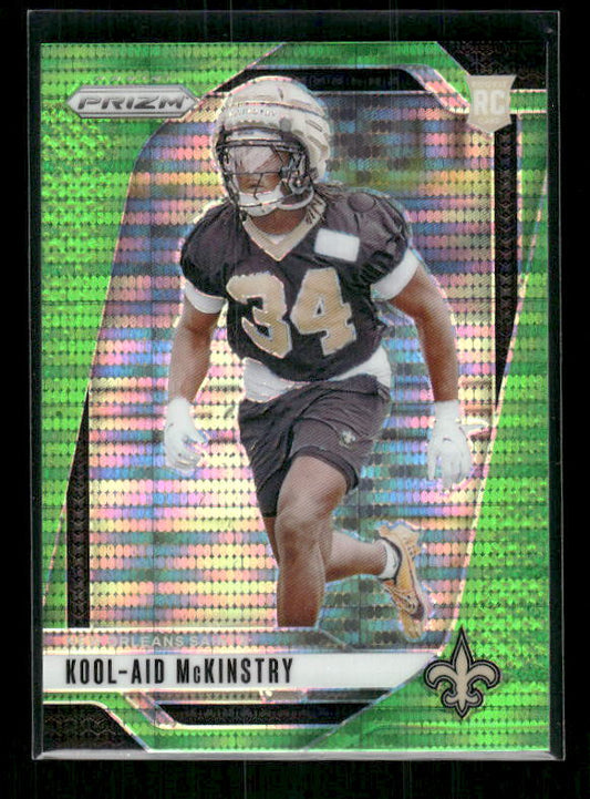 Kool-Aid McKinstry - 2024 Panini Prizm - Neon Green Pulsar - Rookie