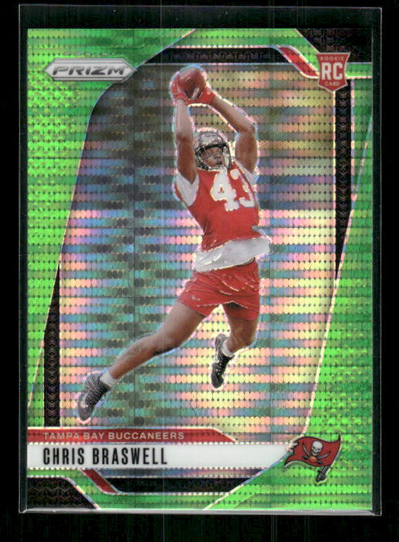 Chris Braswell - 2024 Panini Prizm - Neon Green Pulsar - Rookie
