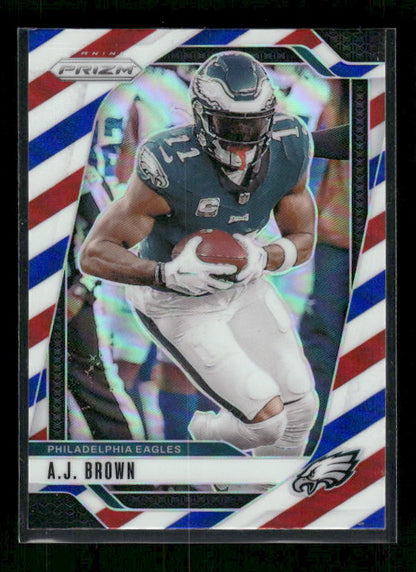 A.J. Brown - 2024 Panini Prizm - Red White & Blue