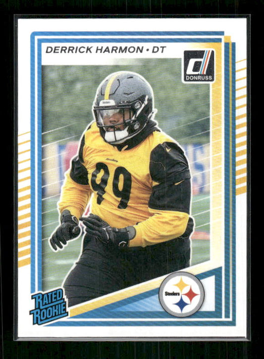 Derrick Harmon - 2025 Donruss Football - Rated Rookie