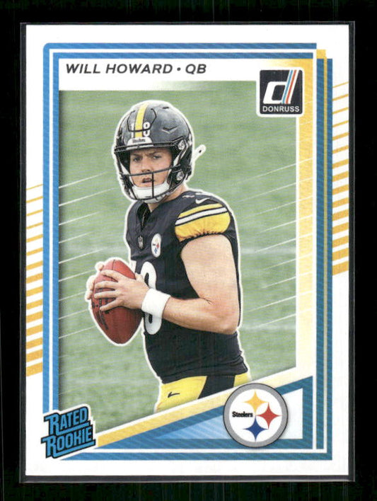 Will Howard - 2025 Donruss Football - Rated Rookie