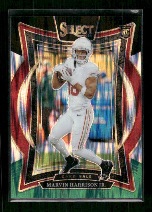 Marvin Harrison Jr. - 2024 Select Football - Green / Black Shock - Rookie