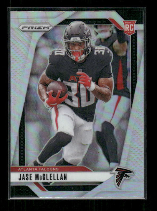 Jase McClellan - 2024 Panini Prizm - Silver Prizm - Rookie