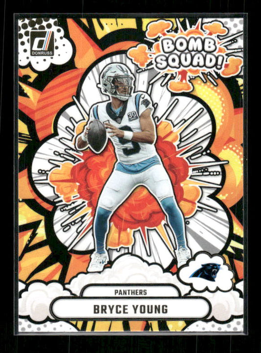 Bryce Young - 2025 Donruss Football - Bomb Squad