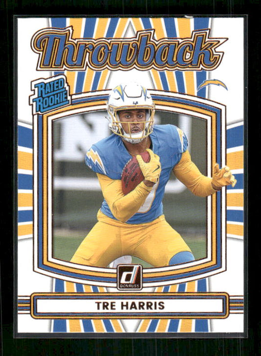 Tre Harris - 2025 Donruss Football - Throwback - Rookie