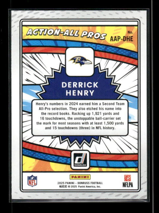 Derek Henry - 2025 Donruss Football - Action All Pro