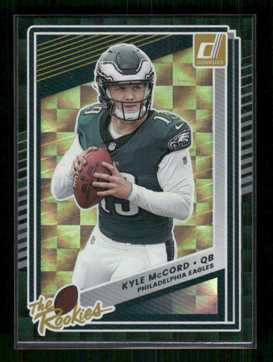 Kyle McCord - 2025 Donruss Football - The Rookies