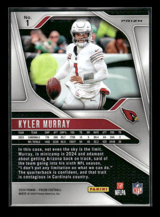 Kyler Murray - 2024 Panini Prizm - Pink Wave Prizm