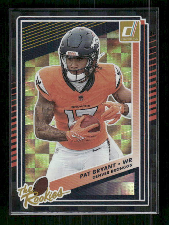 Pat Bryant - 2025 Donruss Football - The Rookies