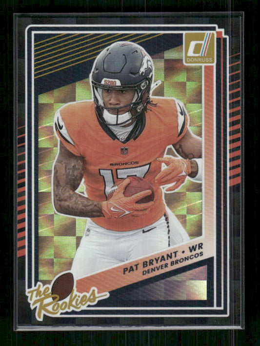 Pat Bryant - 2025 Donruss Football - The Rookies