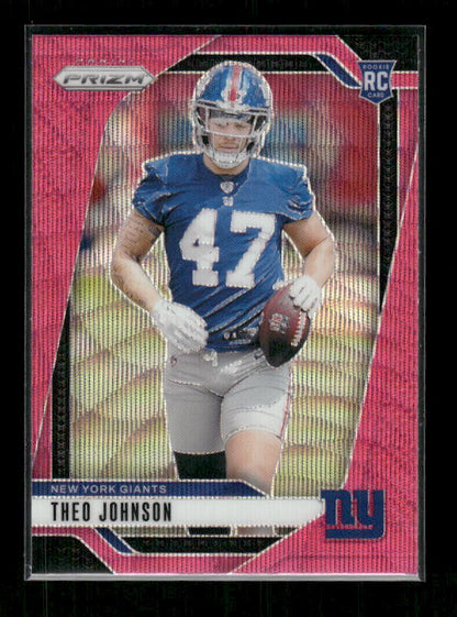 Theo Johnson - 2024 Panini Prizm - Pink Wave Prizm - Rookie