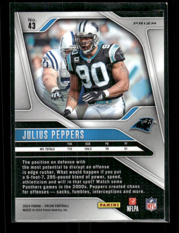 Julius Peppers - 2024 Panini Prizm - No Huddle