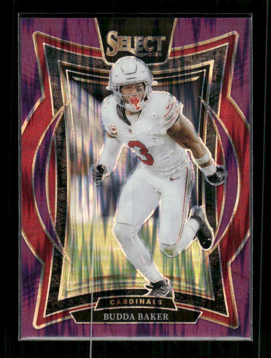 Budda Baker - 2024 Select Football - Purple Shock /360 - Concourse