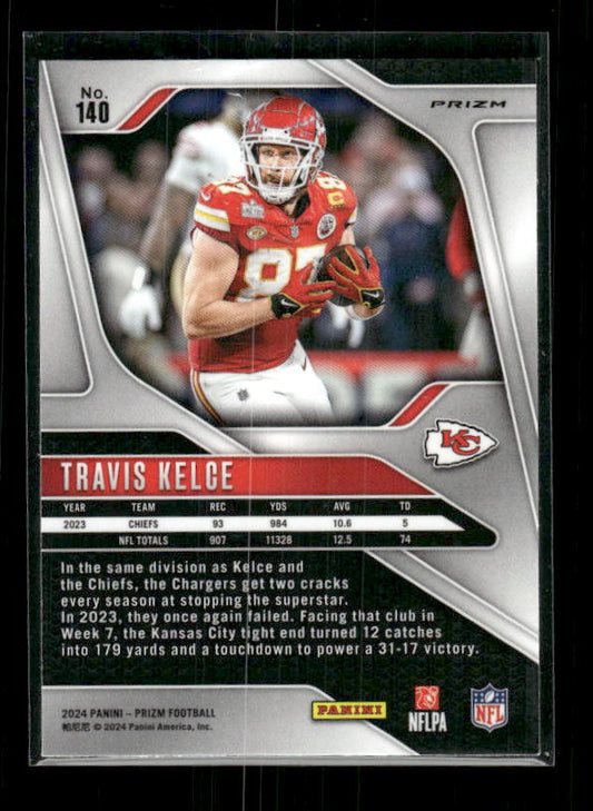 Travis Kelce - 2024 Panini Prizm - No Huddle