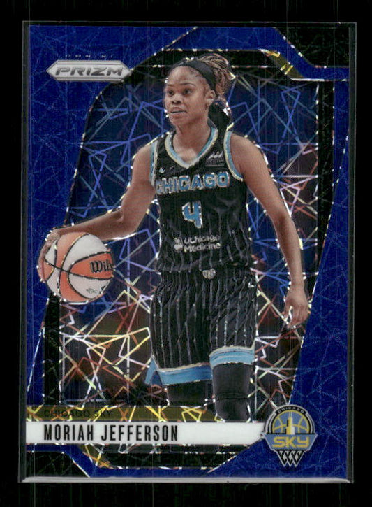 Moriah Jefferson - 2024 Panini Prizm WNBA - Blue Velocity