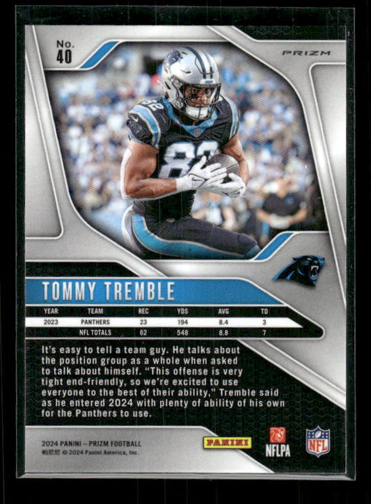Tommy Tremble - 2024 Panini Prizm - No Huddle