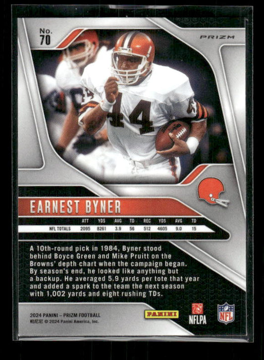 Earnest Byner - 2024 Panini Prizm - No Huddle