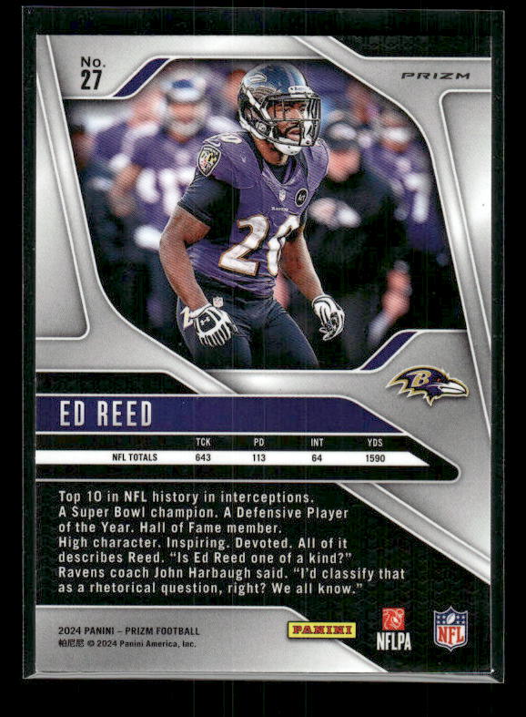 Ed Reed - 2024 Panini Prizm - No Huddle