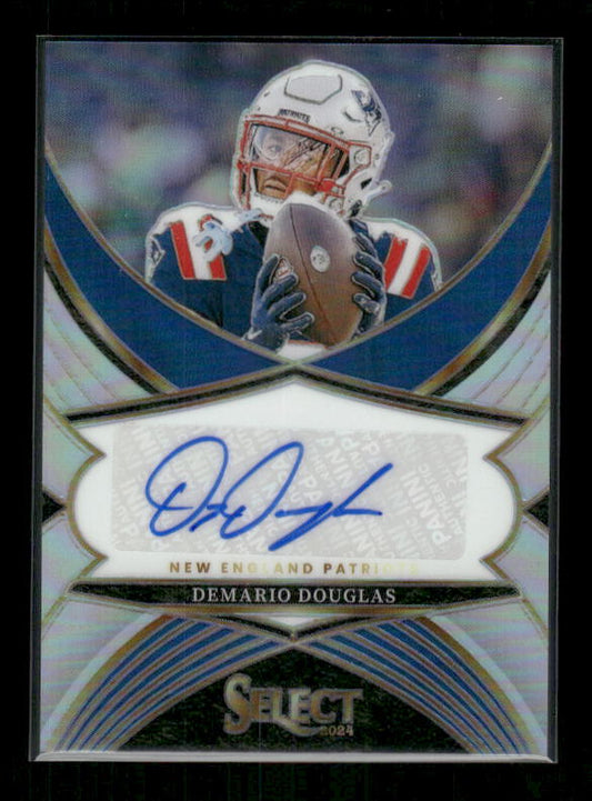 Demario Douglas - 2024 Select Football - Select Signatures Auto