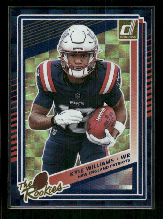 Kyle Williams - 2025 Donruss Football - The Rookies
