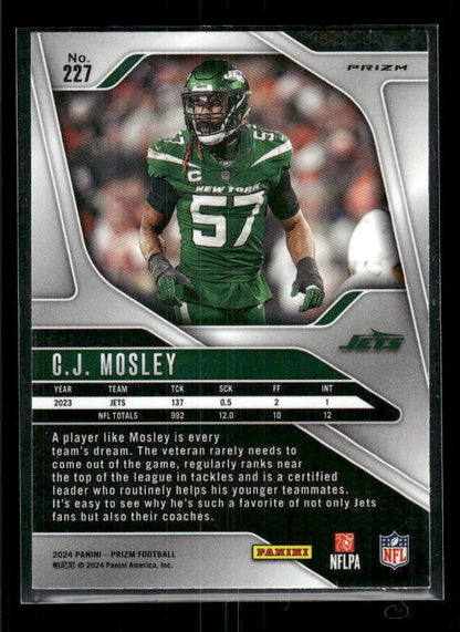 C.J. Mosley - 2024 Panini Prizm - No Huddle