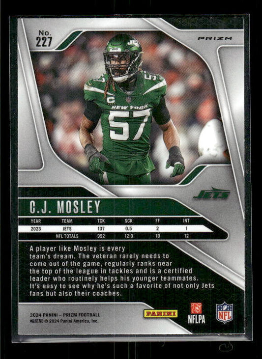 C.J. Mosley - 2024 Panini Prizm - No Huddle