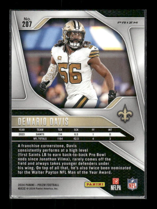 Demario Davis - 2024 Panini Prizm - Silver Prizm