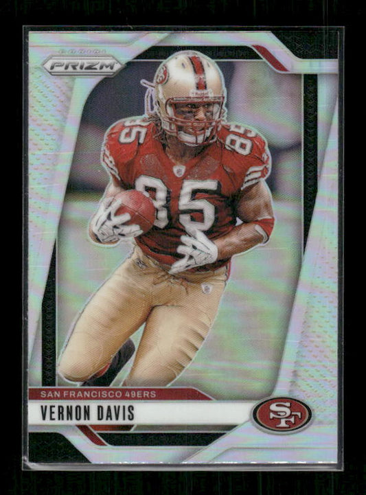 Vernon Davis - 2024 Panini Prizm - Silver Prizm